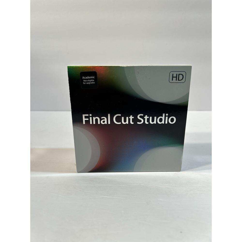 Apple Final Cut Studio 3 Academic Final Cut Pro 7 Complete Box Set MB647Z/A